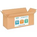 Long Shipping &amp; Moving Boxes 32"L x 12"W x 12"H (20-Pack) - Extra Strength 200 lb vs Regular - Corrugated Packing Boxes Made in USA - Heavy Duty Moving Box - Cardboard Packing Box by IDL Packaging