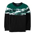 Long Sleeve Crew Neck Pullover Sweatshirt
