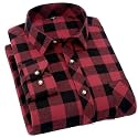 Long Sleeve Flannel Shirt Men39s Casual Plaid
