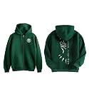 Long Sleeve Regular Fit Hoodies with Zipper