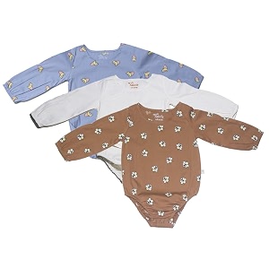 Long Sleeve Romper Unisex - Organic Baby