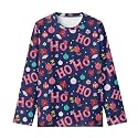 Long Sleeve Shirts for Girls Casual Crewneck Tops Fall Winter Outfits for 3-16 Years Old