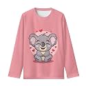Long Sleeve Shirts for Girls Casual Crewneck Tops Fall Winter Outfits for 3-16 Years Old