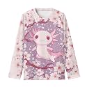 Long Sleeve Shirts for Girls Winter Tops 3-16t Cartoon T Shirts for Fall Clothes