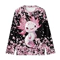 Long Sleeve Shirts for Girls Winter Tops 3-16t Cartoon T Shirts for Fall Clothes