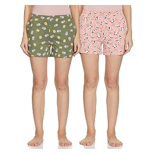 longies women39s boxer shorts lgwspo2022_dgreen peach022_2xl