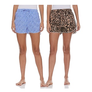 Longies Womens Cotton Blend Shorts Pack of
