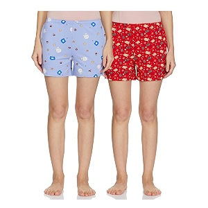 longies women39s cotton shorts setpack of 2 lgwspo2023_lpurple red023_s