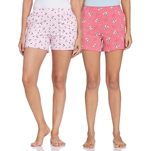 longies women39s cotton shorts setpack of 2 lgwspo2024_lpink dpink024_s