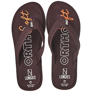 Longies Womens Diabetic Comfortable Dr.Ortho Slipper
