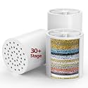 Longriver 3 Pack 33 Stage Universal Shower Filter Replacement Cartridge