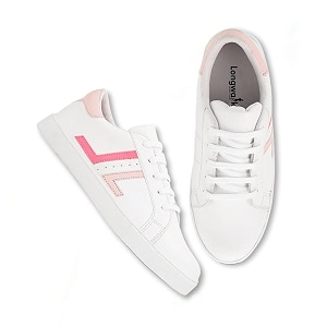 Longwalk White Casual Shoes Sneakers for WomenW-4035