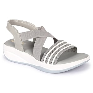 Longwalk Women Casual Sandal Stripe Print Multi