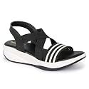 Longwalk Women Casual Sandal Stripe Print Multi