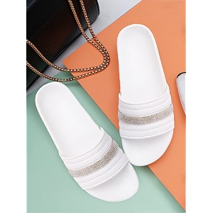 Longwalk Women High Sole Sandal Stone Chain