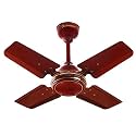 LONGWAY Amaze 600mm/24 inch High Speed Anti-dust Decorative 5 Star Rated Ceiling Fan 850 RPM with 3 Year Warranty (Brown, Pack of 1)