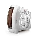 Longway Hot Max 2000W/1000W Fan Room Heater | ISI Approved | Overheat Protection | Portable & Compact | 2 Heat Settings | ABS Plastic Body | White