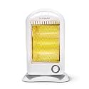 Longway Flare 1200W Halogen Room Heater | 3 Heat Settings (400W/800W/1200W) | ISI Approved | Shockproof ABS Body | Stainless Steel Reflector | Portable & Safe | Grey
