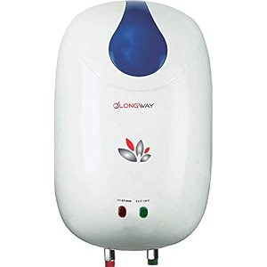 longway hotspring 1 ltr automatic instant water heater with multiple safety system amp anti-rust coating 5 star rated white 1 ltr pack of 1