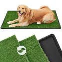 LOOBANI Dog Grass Pad with Tray - 45x29in for Potty Training