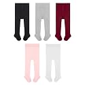 Toddler Girls Tights Cotton Cable Knit Pantyhose Baby Leggings Stockings