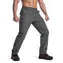 LOOGU Camo Hunting Pants for Men Water-Resistant Quiet &amp; Matte Turkey Hunting Camo Pants for Men with 6 Pockets