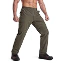 LOOGU Camo Hunting Pants for Men Water-Resistant Quiet &amp; Matte Turkey Hunting Camo Pants for Men with 6 Pockets