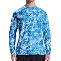 LOOGU Men's Camo Shirt Lightweight Turkey Hunting Shirt Camouflage Shirts for Men Long Sleeve Shirt