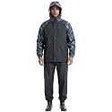 LOOGU Men's Rain Suit - Rain Gear for Men Waterproof, Lightweight Rain Coat, Breathable Mens Rain Jackets Hood and Pants