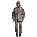 LOOGU Men's Rain Suit - Rain Gear for Men Waterproof, Lightweight Rain Coat, Breathable Mens Rain Jackets Hood and Pants