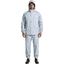 LOOGU Men's Rain Suit - Rain Gear for Men Waterproof, Lightweight Rain Coat, Breathable Mens Rain Jackets Hood and Pants