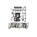 Look, Look, Baby! Forest: Black and White High Contrast Tummy Time Book for Newborns