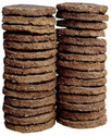 LookLike gobar Upla/ Cow Dung Upla/ Goetha, 100% Natural Product (Round, 3 Inches)