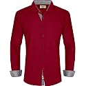 LookMark Men39s Cotton Blend Stitched Solid Full