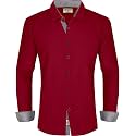 LookMark Men39s Cotton Blend Stitched Solid Full