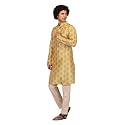 LookMark Men39s Cotton Blend Printed Long Kurta