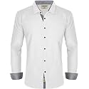 LookMark Men39s Cotton Blend Stitched Solid Full