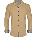 LookMark Men39s Cotton Blend Stitched Solid Full
