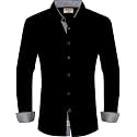 LookMark Men39s Cotton Blend Stitched Solid Full