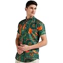 LookMark Men39s Poly Cotton Regular Fit Shirt