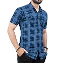 LookMark Men39s Stylish Lycra Blend Half Sleeve