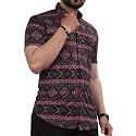 LookMark Men39s Stylish Lycra Blend Half Sleeve