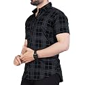 LookMark Men39s Stylish Lycra Blend Half Sleeve