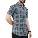 LookMark Men39s Stylish Lycra Blend Half Sleeve
