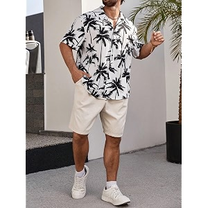 LookMark Men Vibrant Printed Half Sleeve Loose