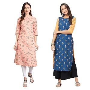 LookMark Womens Crepe Red White Color