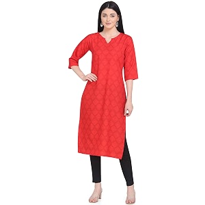 LookMark Womens Crepe Regular Kurta