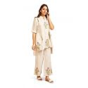 LookMark Women39s Off White Viscose Rayon Printed