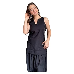 LookMark Womens Rayon Printed Kurta Set with