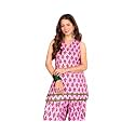 LookMark Women39s Rayon Printed Kurta Set with